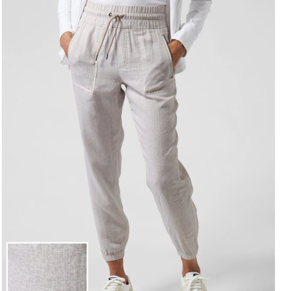 Athleta Cabo Linen Jogger
